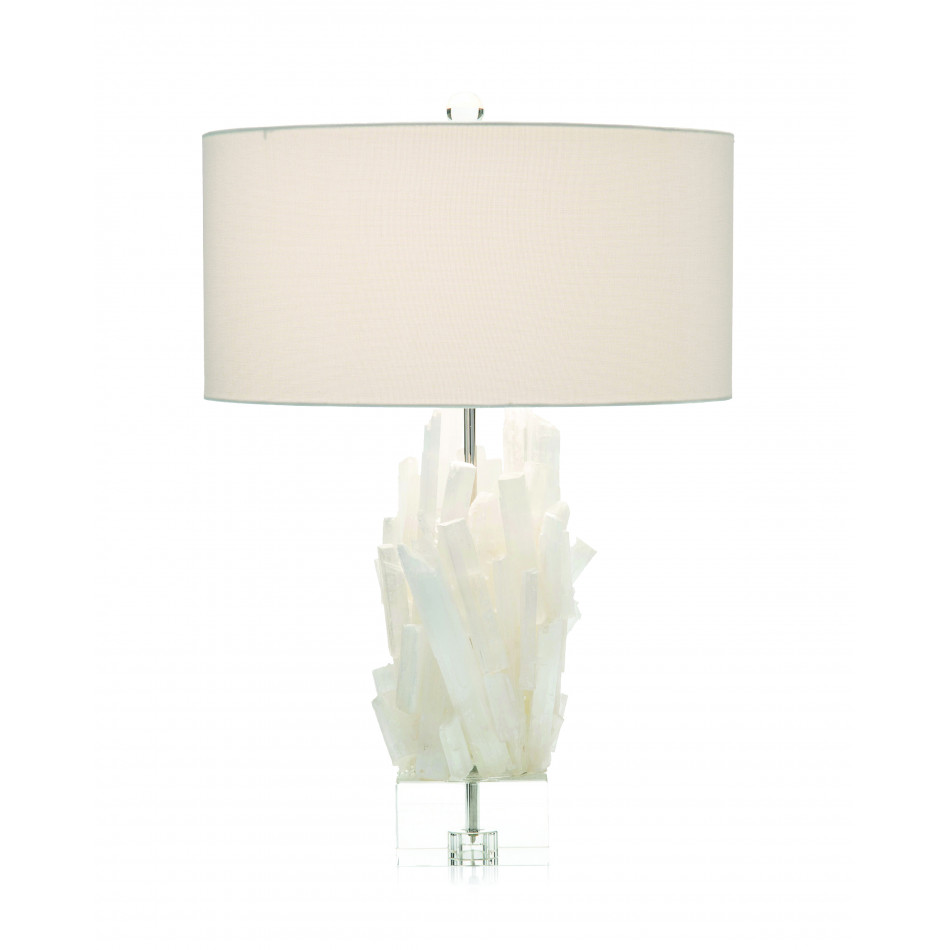 Selenite Table Lamp II