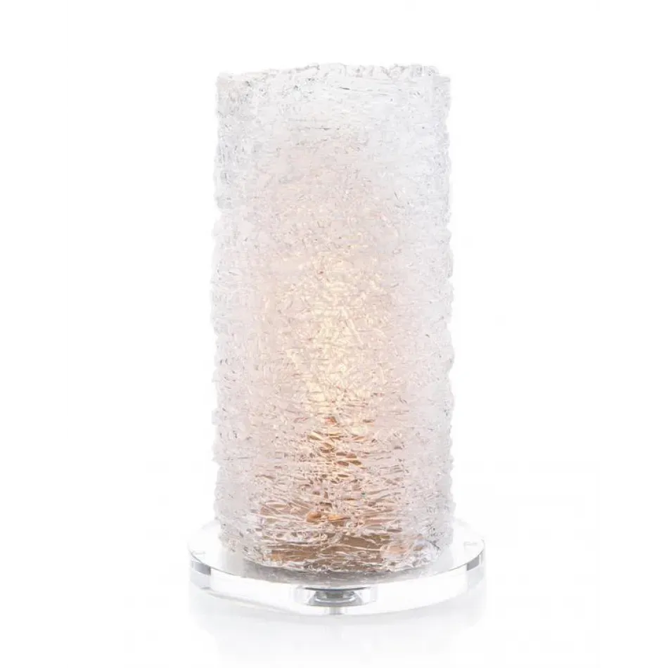 Spun-Glass Accent Lamp