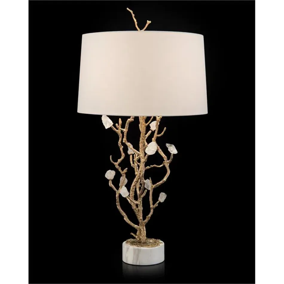 Quartz Bud Table Lamp