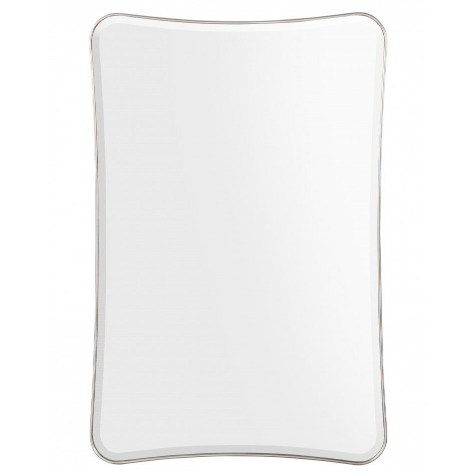 Moran Rectangular Mirror in Pewter