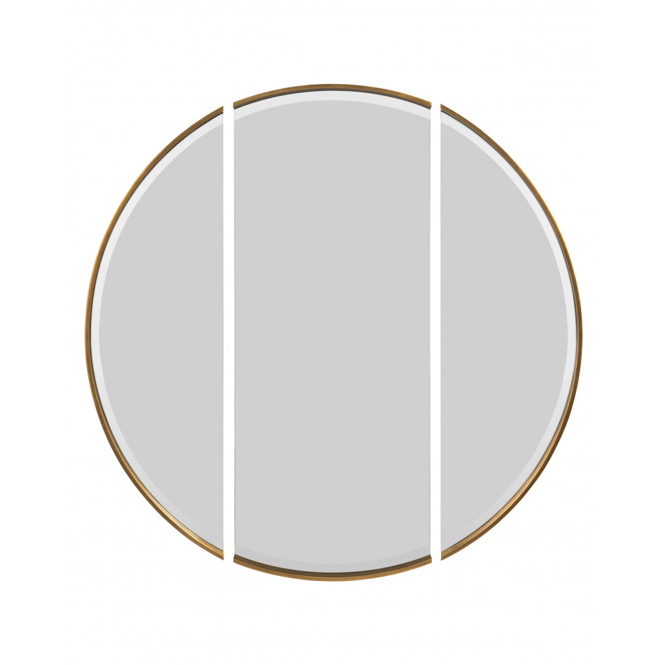 Tarski's Triptych Round Mirror