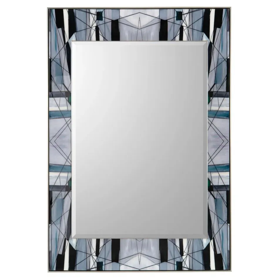 Lori Dubois' Sea Glass Rectangular Mirror