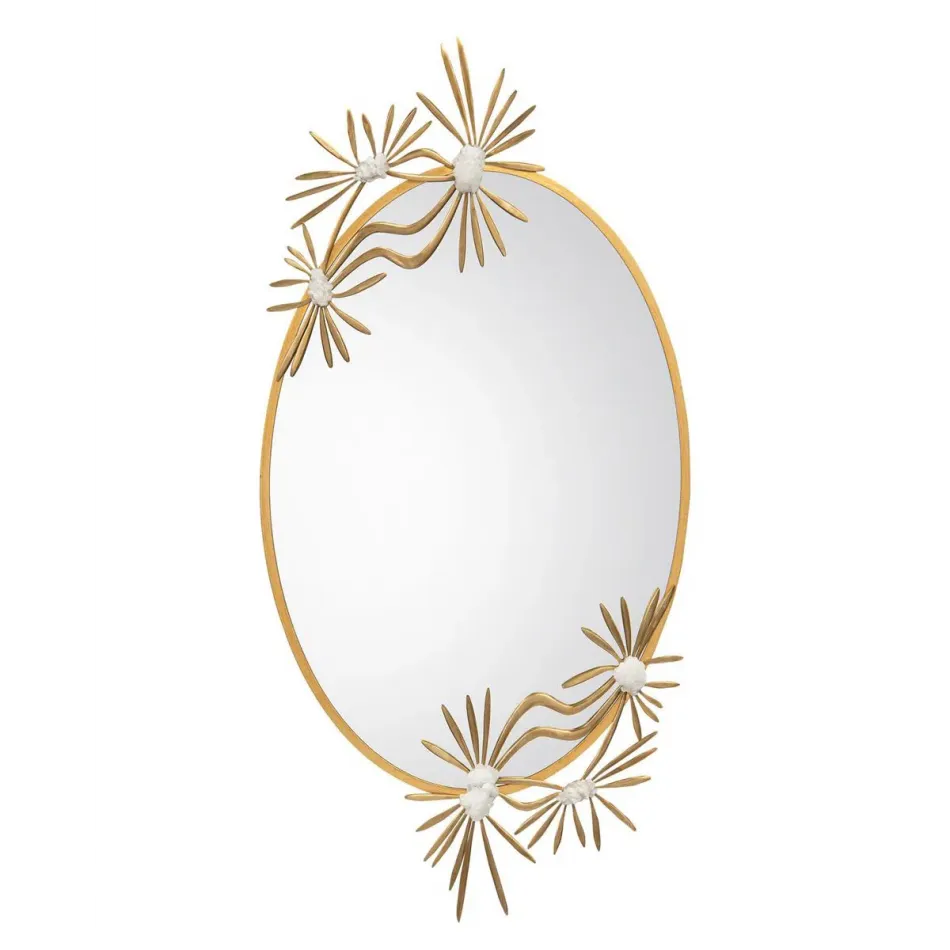 Starburst Oval Mirror
