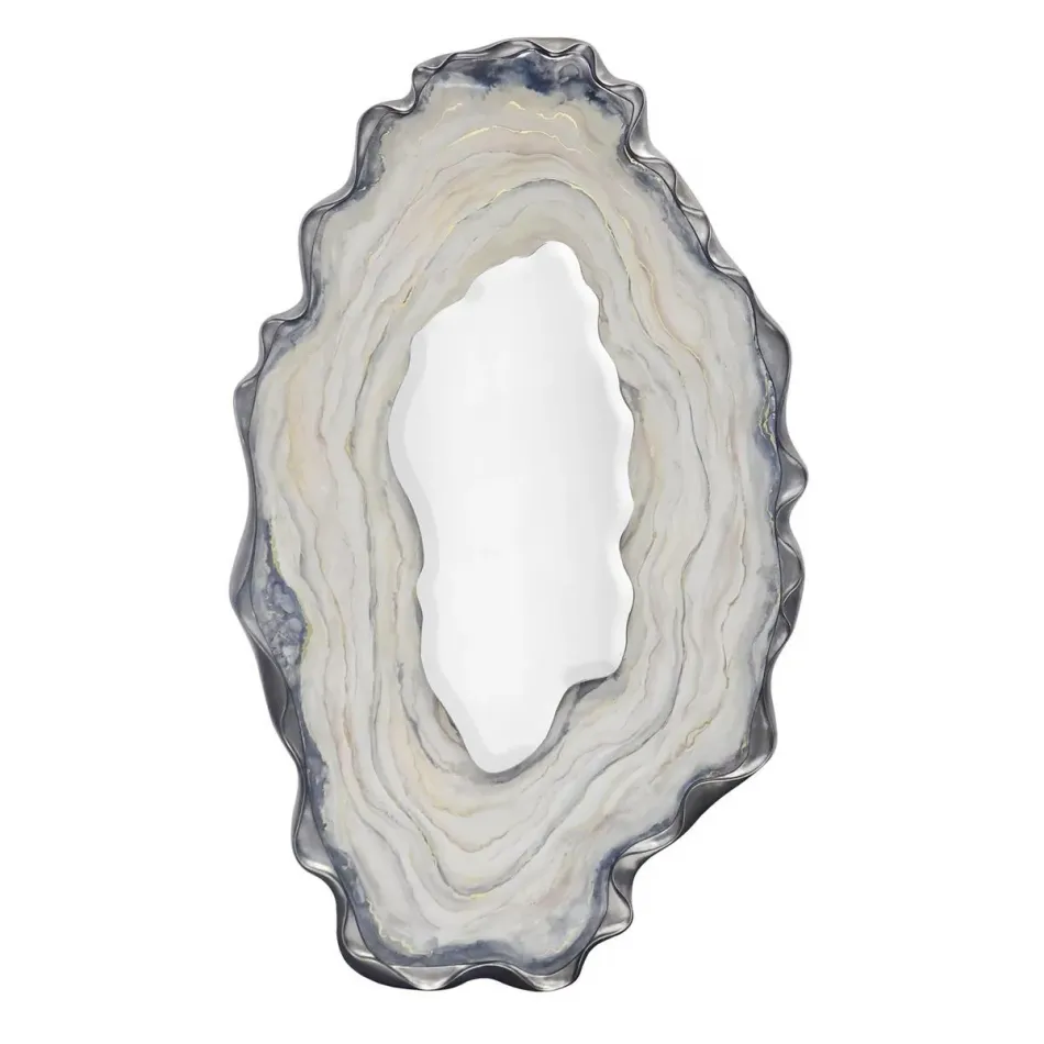 Dirillo Mirror, Grey Agate