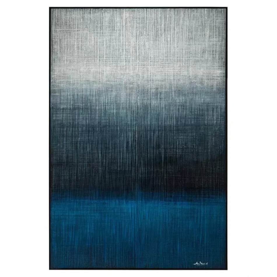 Liu Mengzhou's Water's Edge Oil Painting