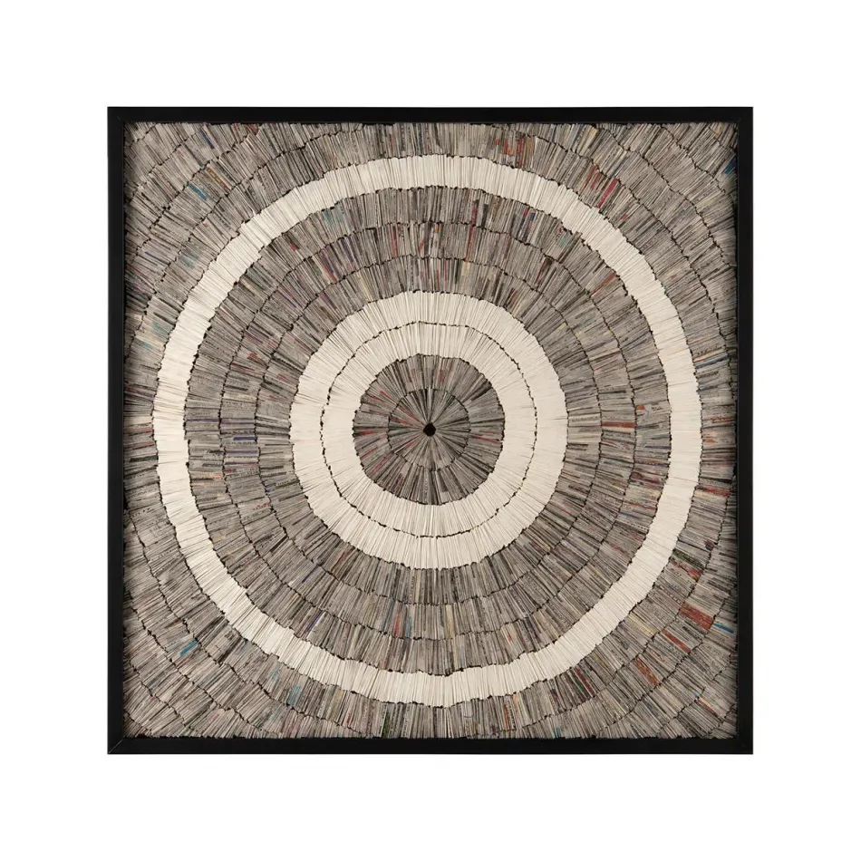 Mark McDowell's Perspective Paper Art 50"H X 50"W X 2"D