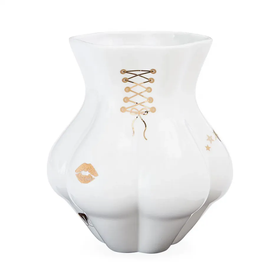 Gilded Kiki's Derriere Vase