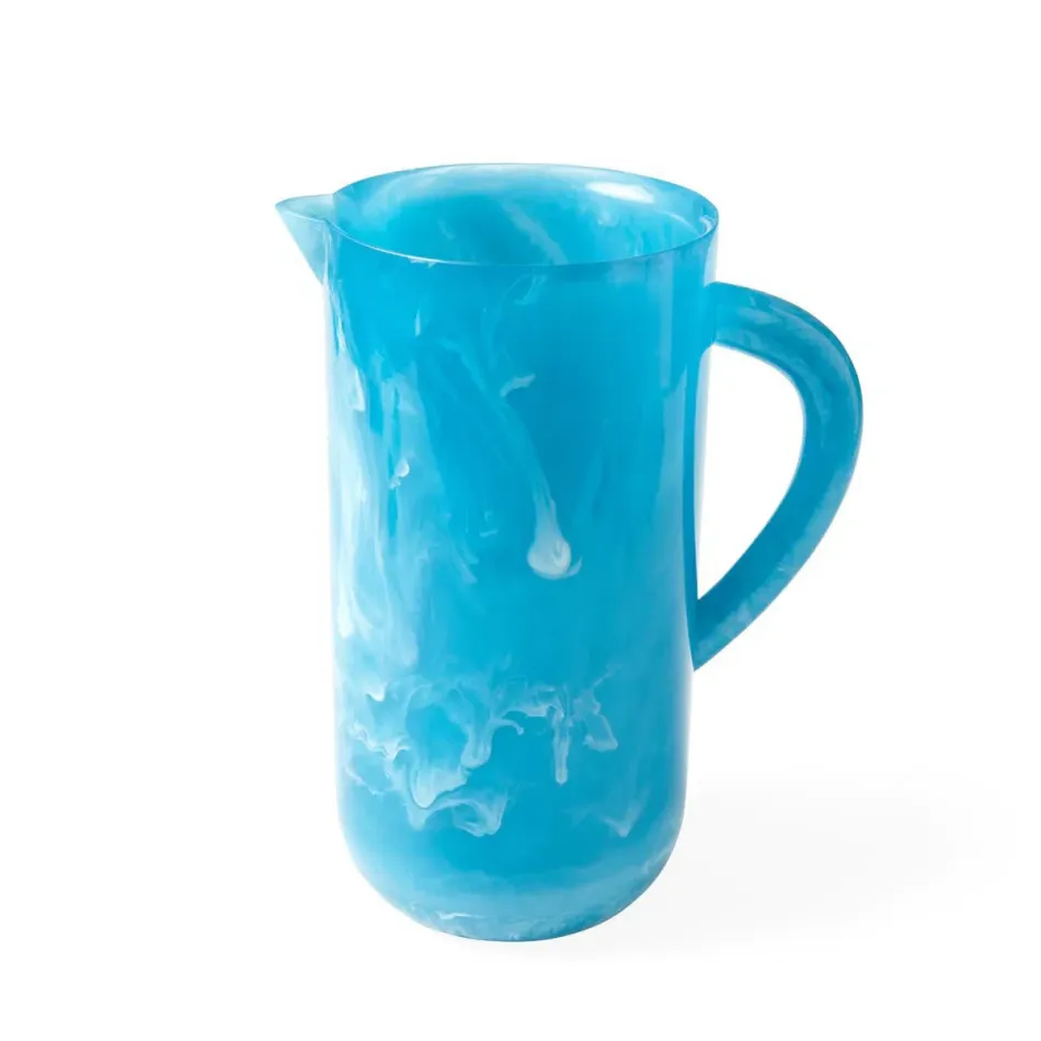 Mustique Pitcher Blue