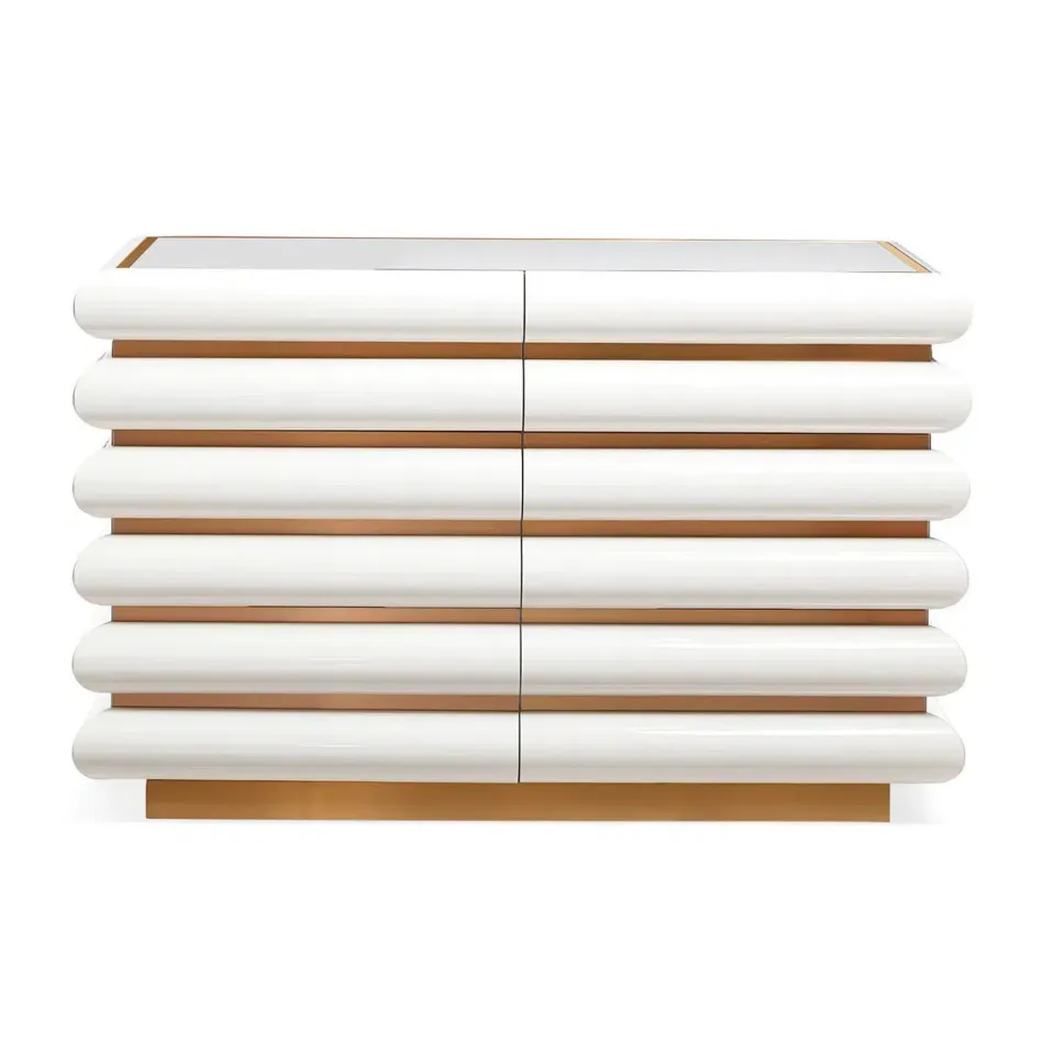 Kiki 6-Drawer Dresser Ivory