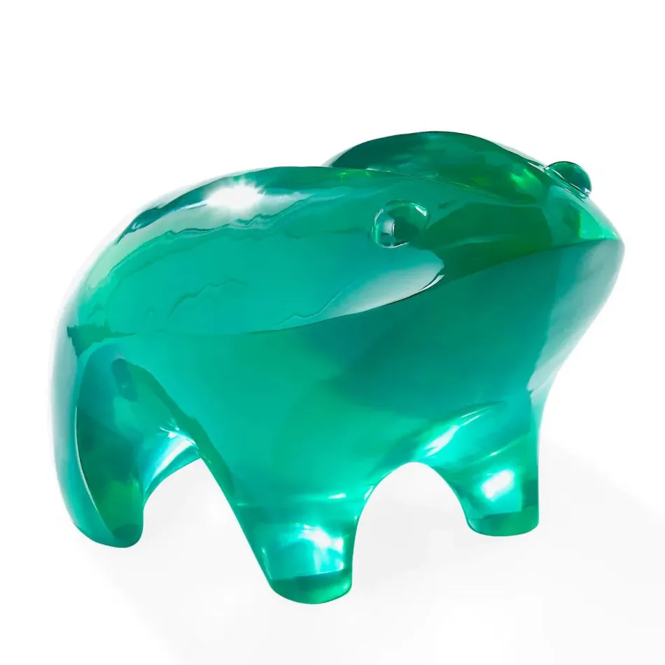 Giant Acrylic Frog Green