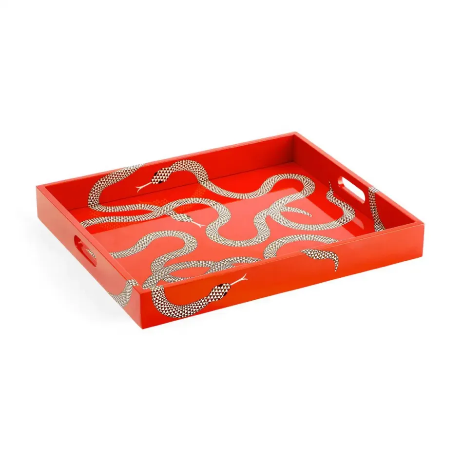 Eden Lacquer Tray Orange