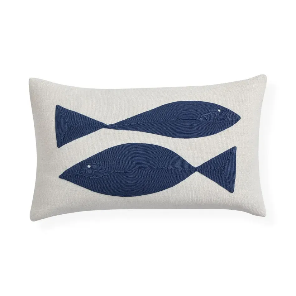 Biarritz Fish Pillow