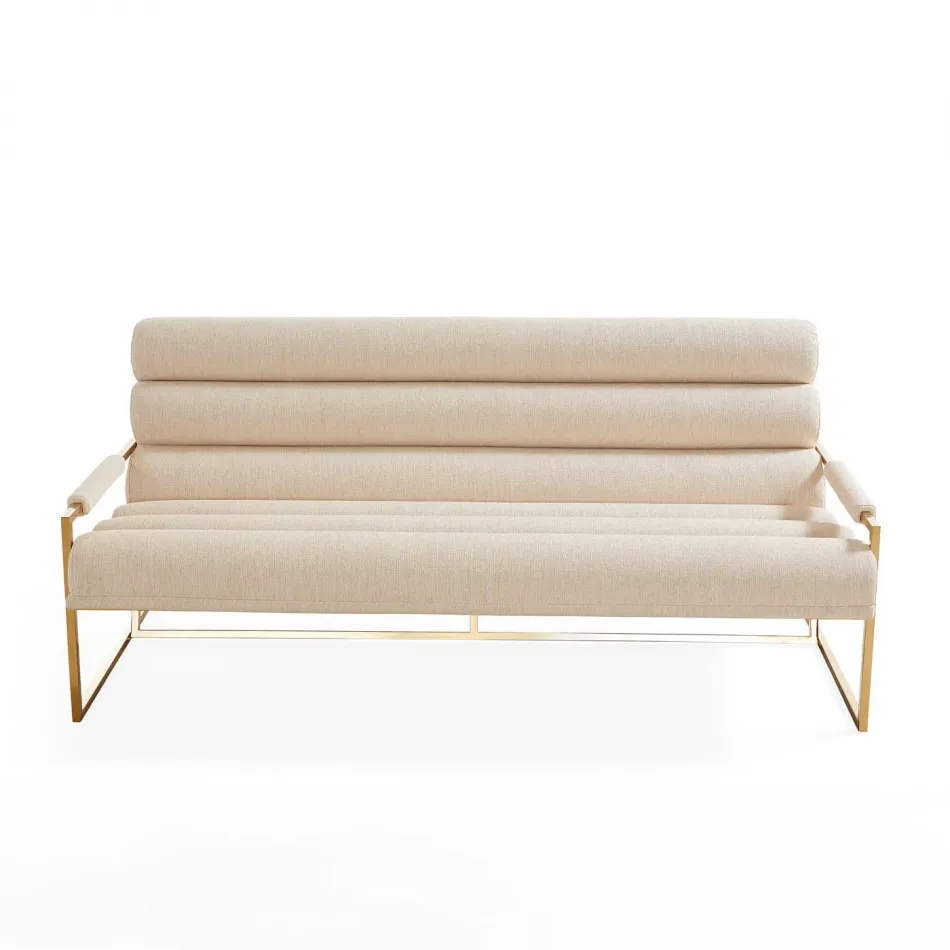 Channeled Goldfinger Apartment Sofa