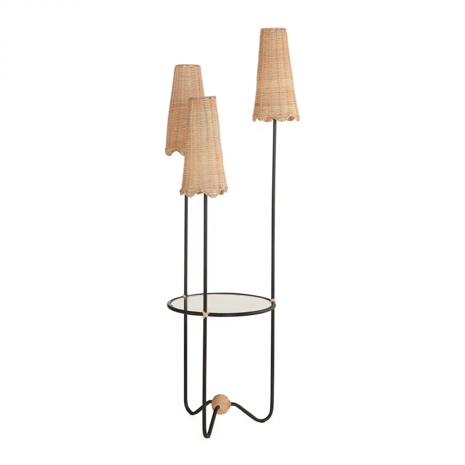 Wellington Tripod Floor Lamp With Table