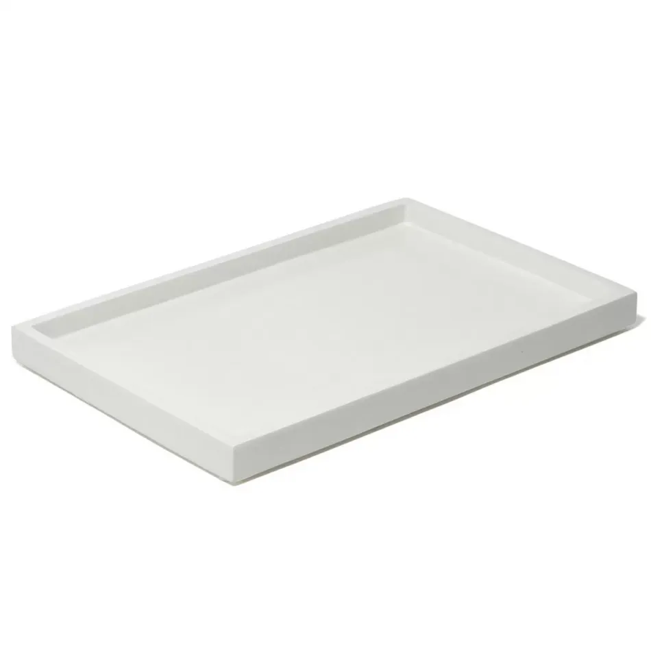 Lacquer White Tray