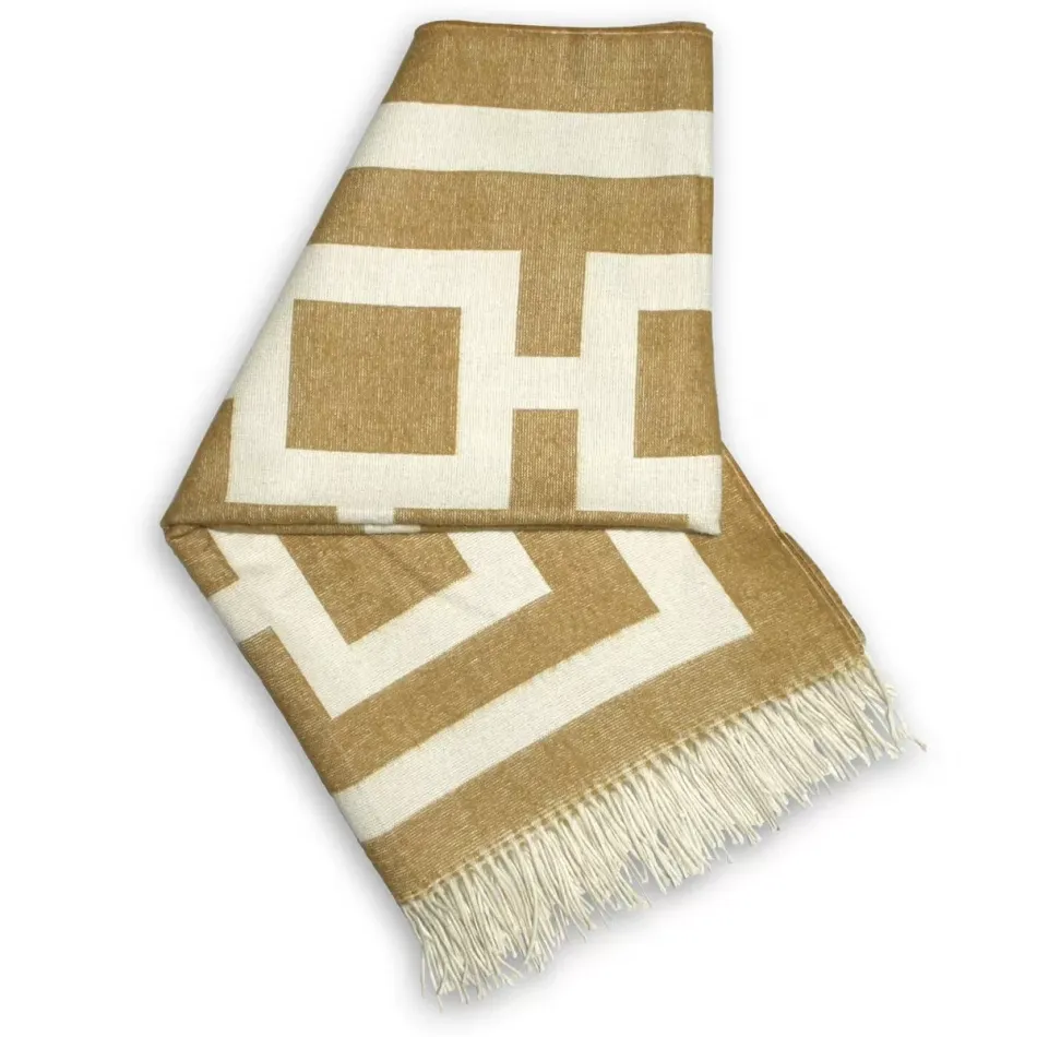 Nixon Baby Alpaca Throw Camel