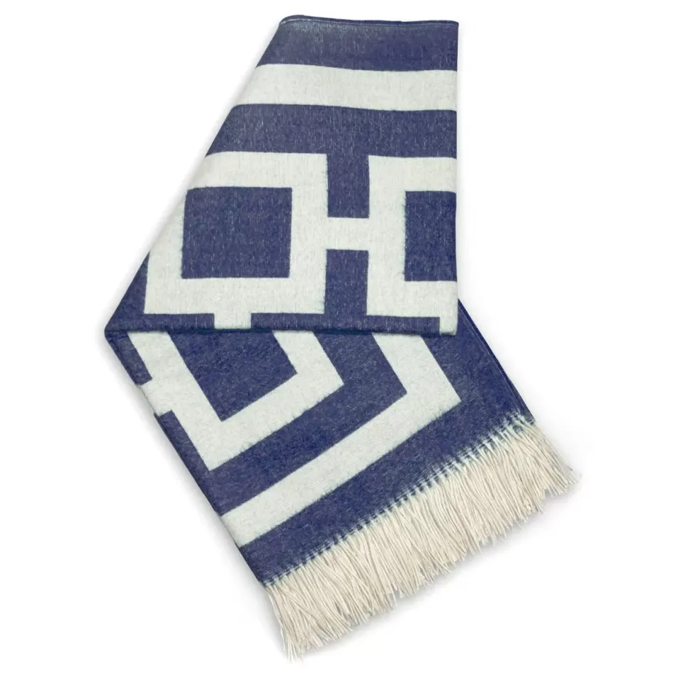 Nixon Baby Alpaca Throw Navy