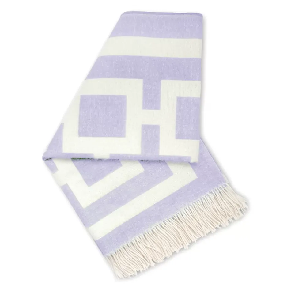 Nixon Baby Alpaca Throw Lavender