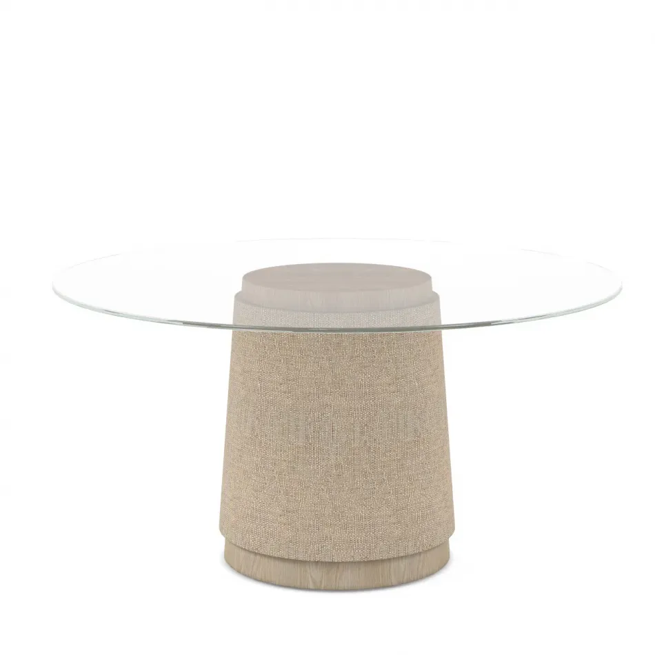 Water Abyss Single Pedestal Dining
