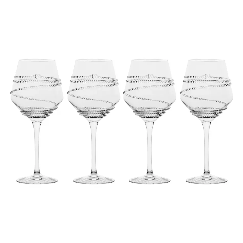 Chloe Red Wine Glass Set of 4