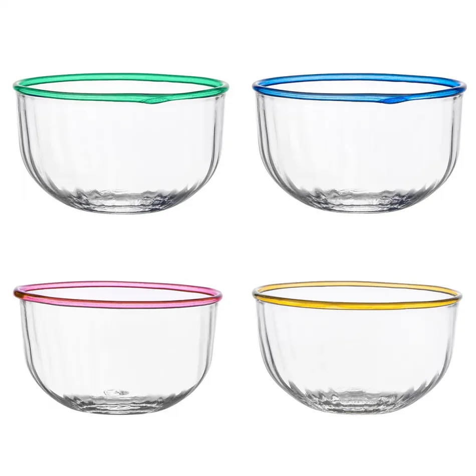 Nell 4.5" Bowl Assorted Set of 4 - Multi