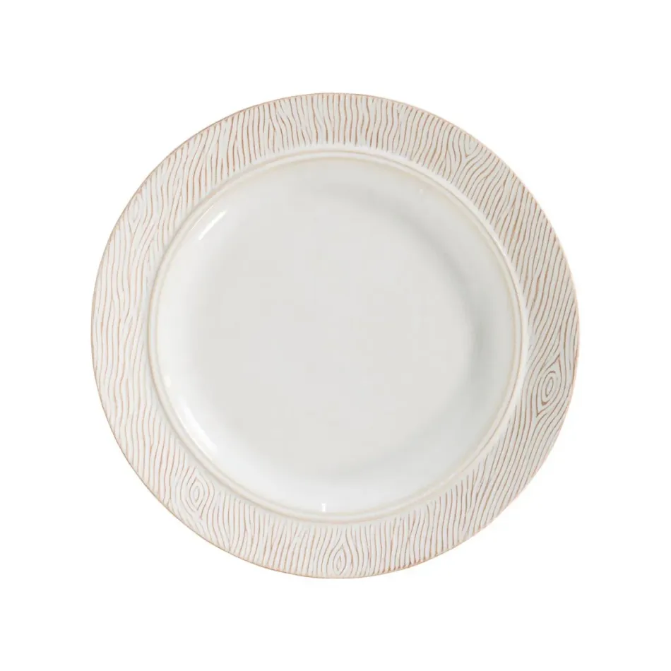 Blenheim Oak Dessert/Salad Plate - Whitewash