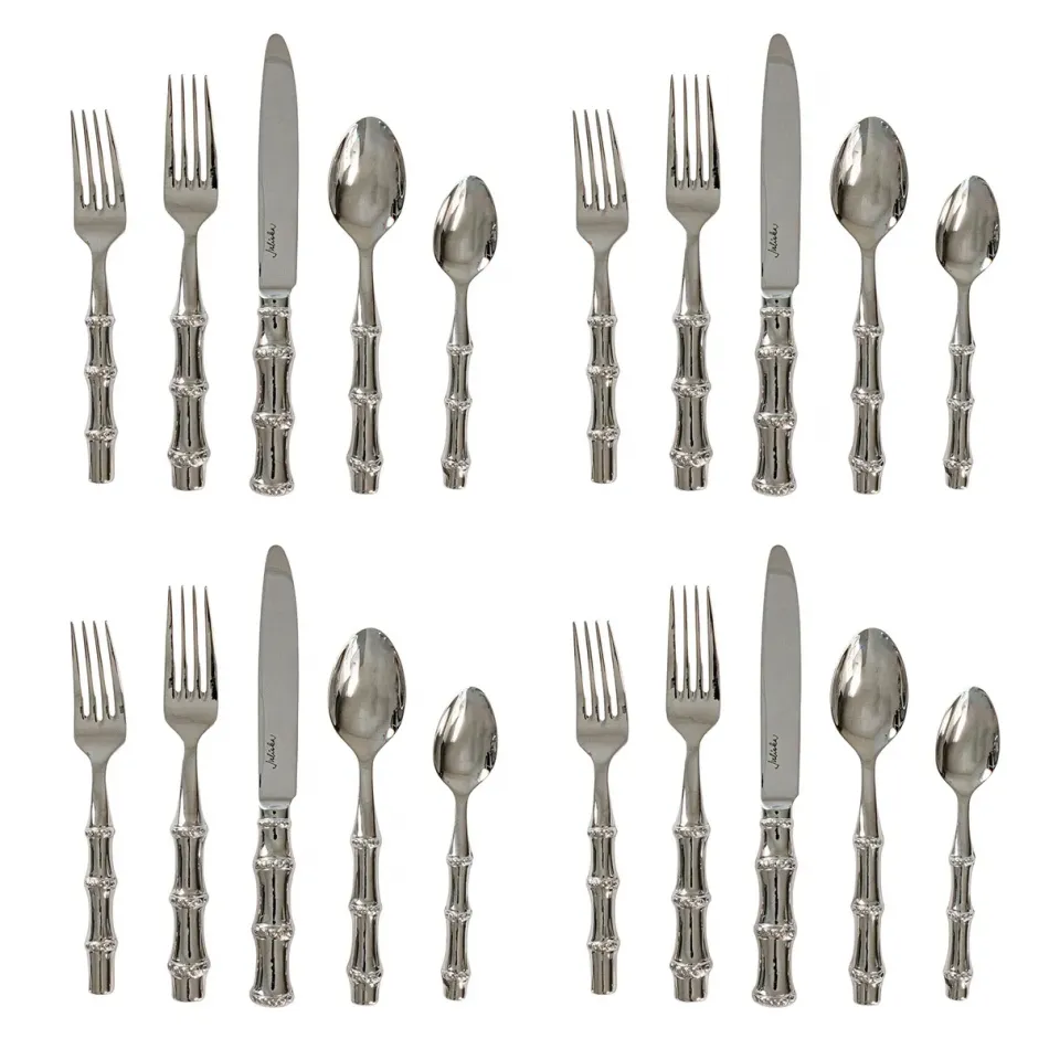 Bamboo 20 Pc Place Setting Polished