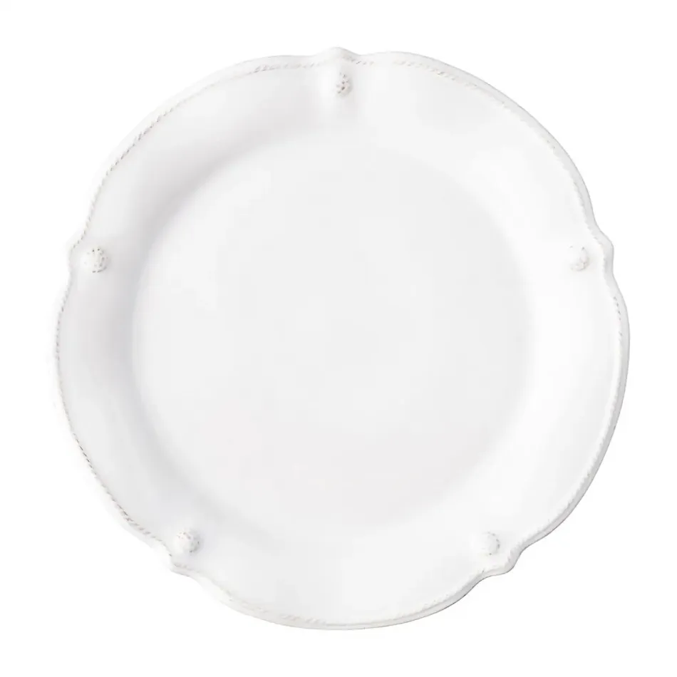 Berry & Thread Flared Whitewash Dinner Plate