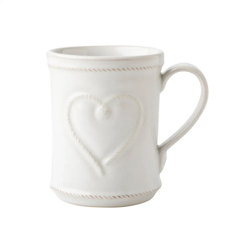 Berry & Thread Whitewash Cupful of Love Mug