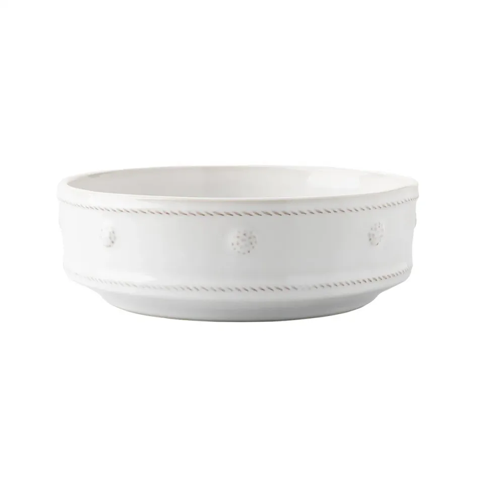 Berry & Thread Whitewash 7" Pet Bowl