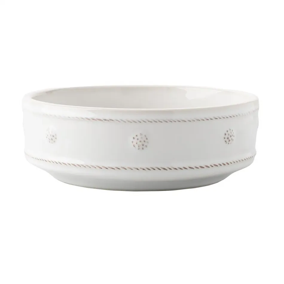 Berry & Thread Whitewash 8.25" Pet Bowl