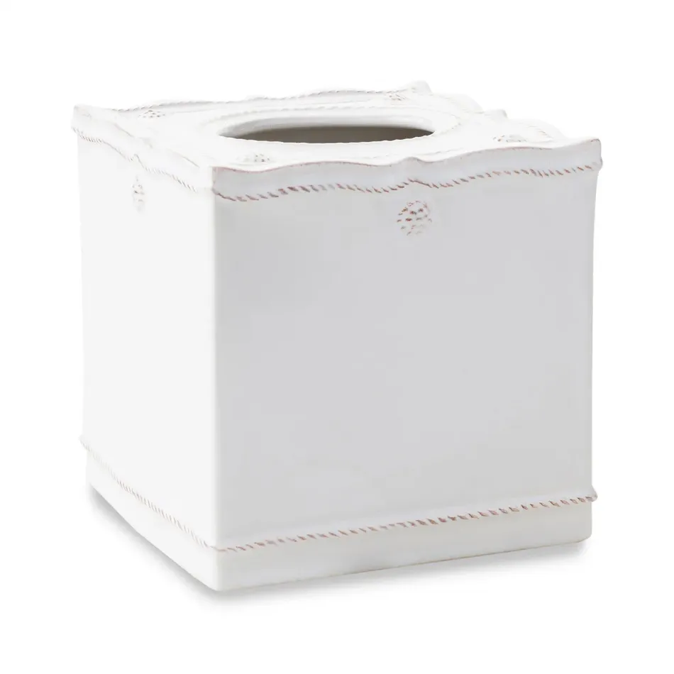 Berry & Thread Whitewash Tissue Box Cover