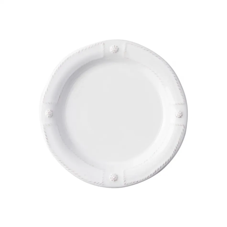 Berry & Thread French Panel Whitewash Side/Cocktail Plate