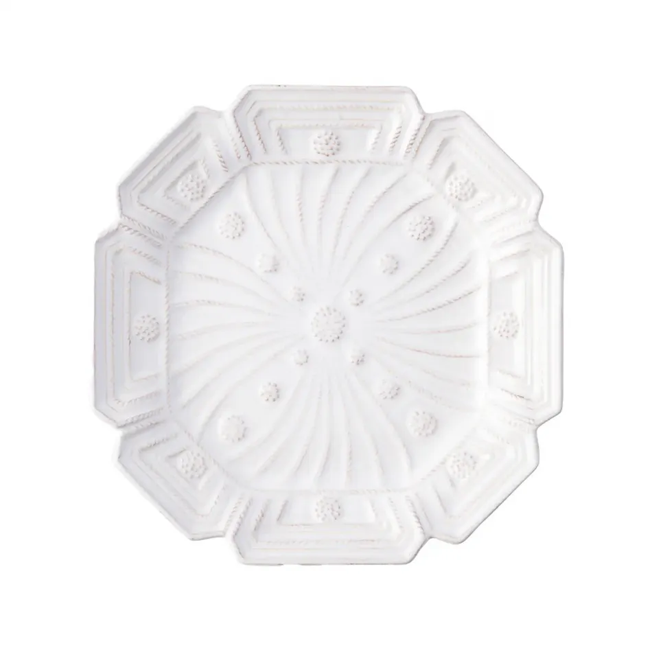 Jardins du Monde Whitewash Heligan Dessert/Salad Plate