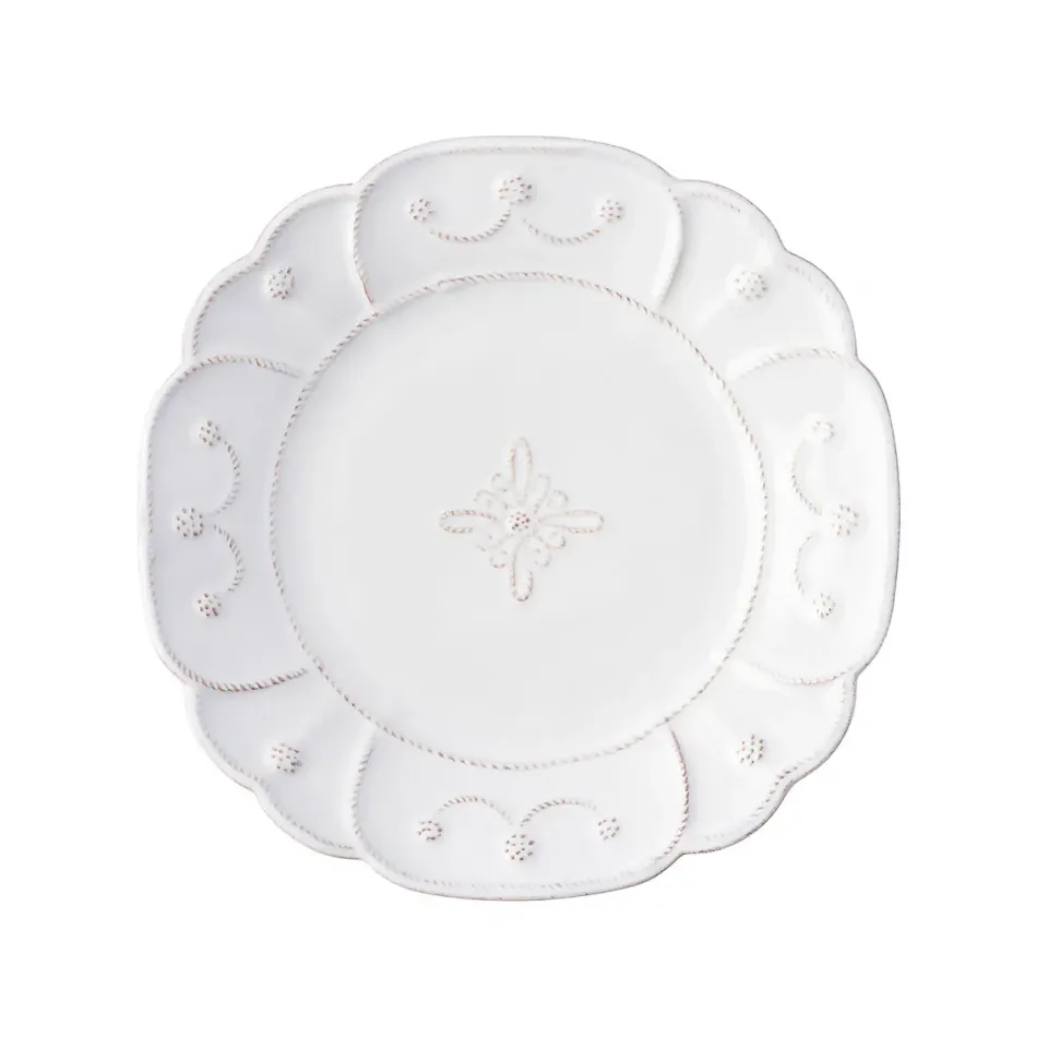 Jardins du Monde Whitewash Dessert/Salad Plate