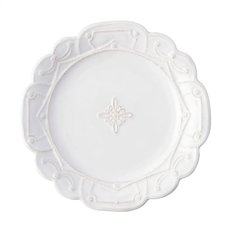 Jardins du Monde Whitewash Dinner Plate