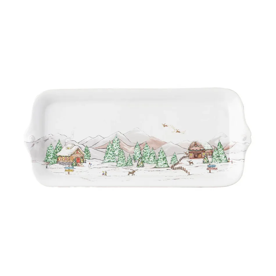 Berry & Thread North Pole 14.5" Hostess Tray