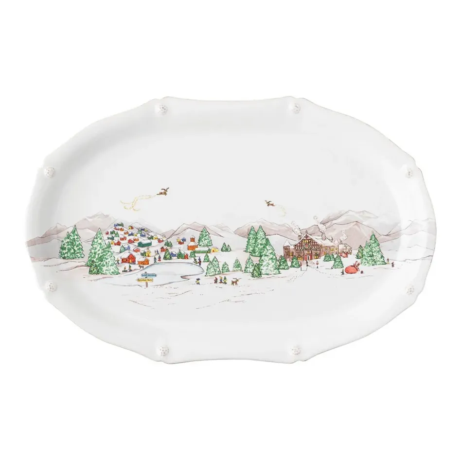 Berry & Thread North Pole 17" Platter