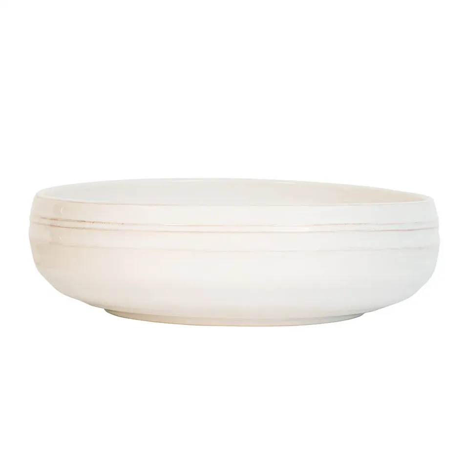 Bilbao Whitewash  12" Serving Bowl