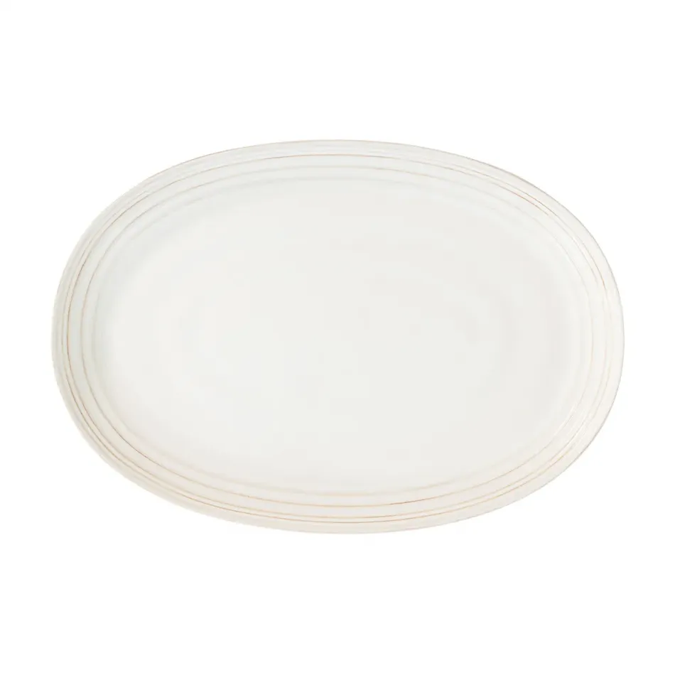 Bilbao Whitewash  17" Platter