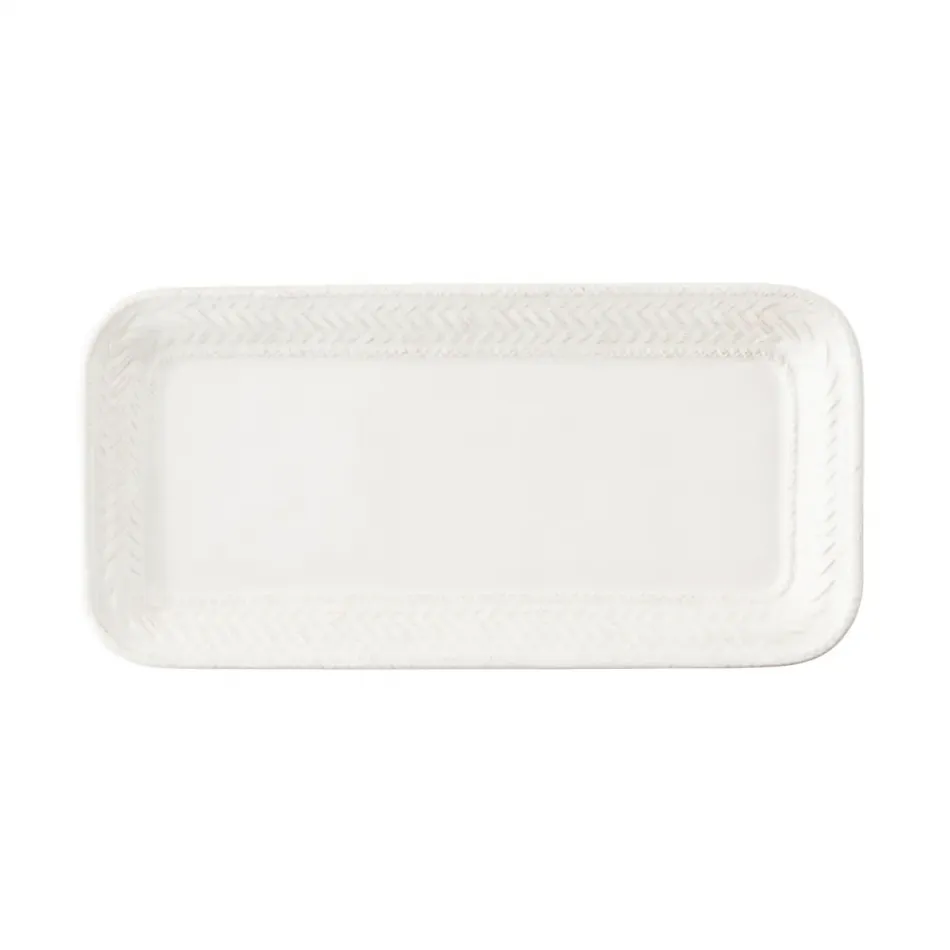 Le Panier Whitewash 13" Hostess Tray