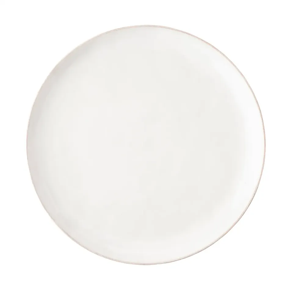 Puro Whitewash Coupe Dinner Plate