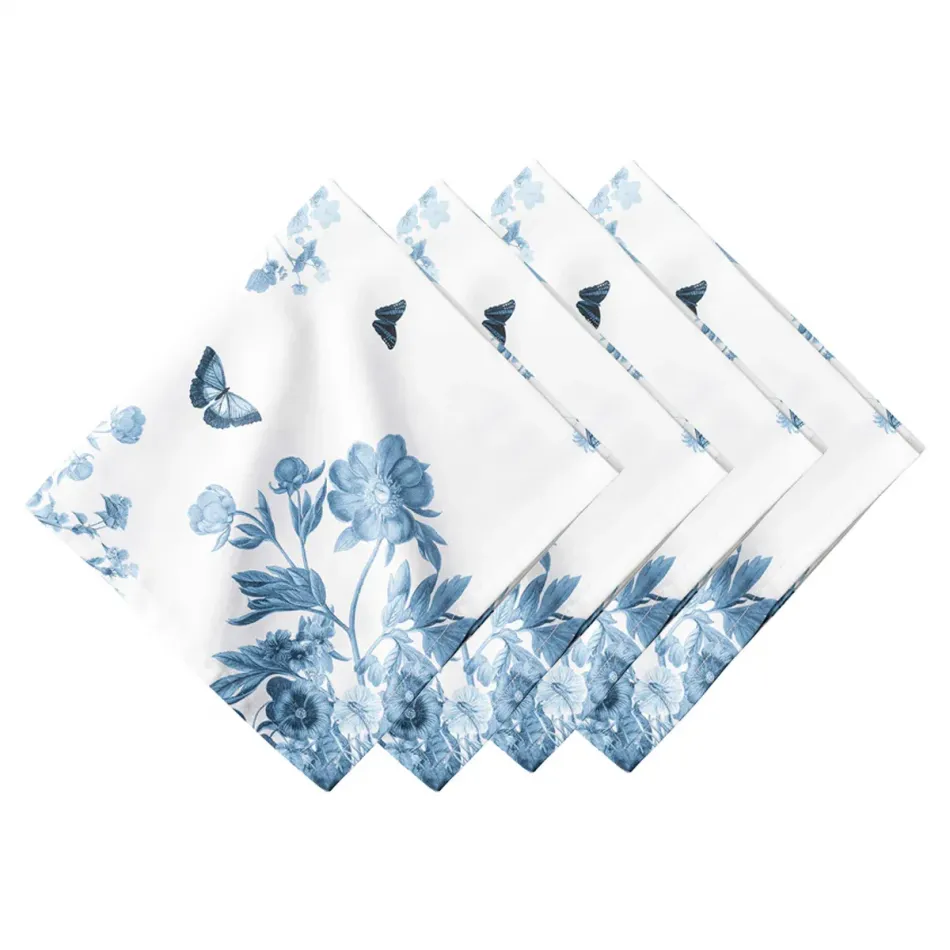 Field of Flowers Chambray Napkin Set of 4