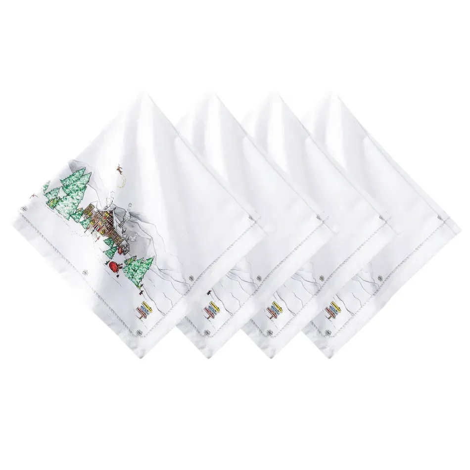 Berry & Thread North Pole Multi Napkin Set of 4