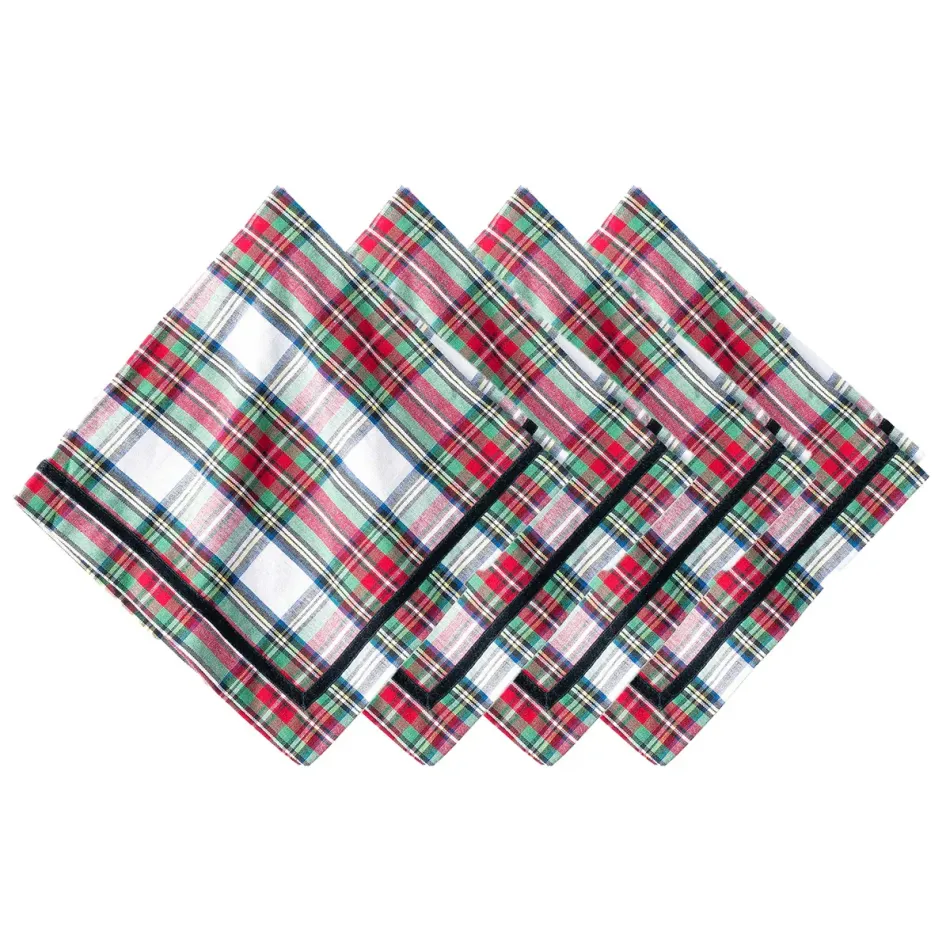 Stewart Tartan Multi Napkin Set of 4