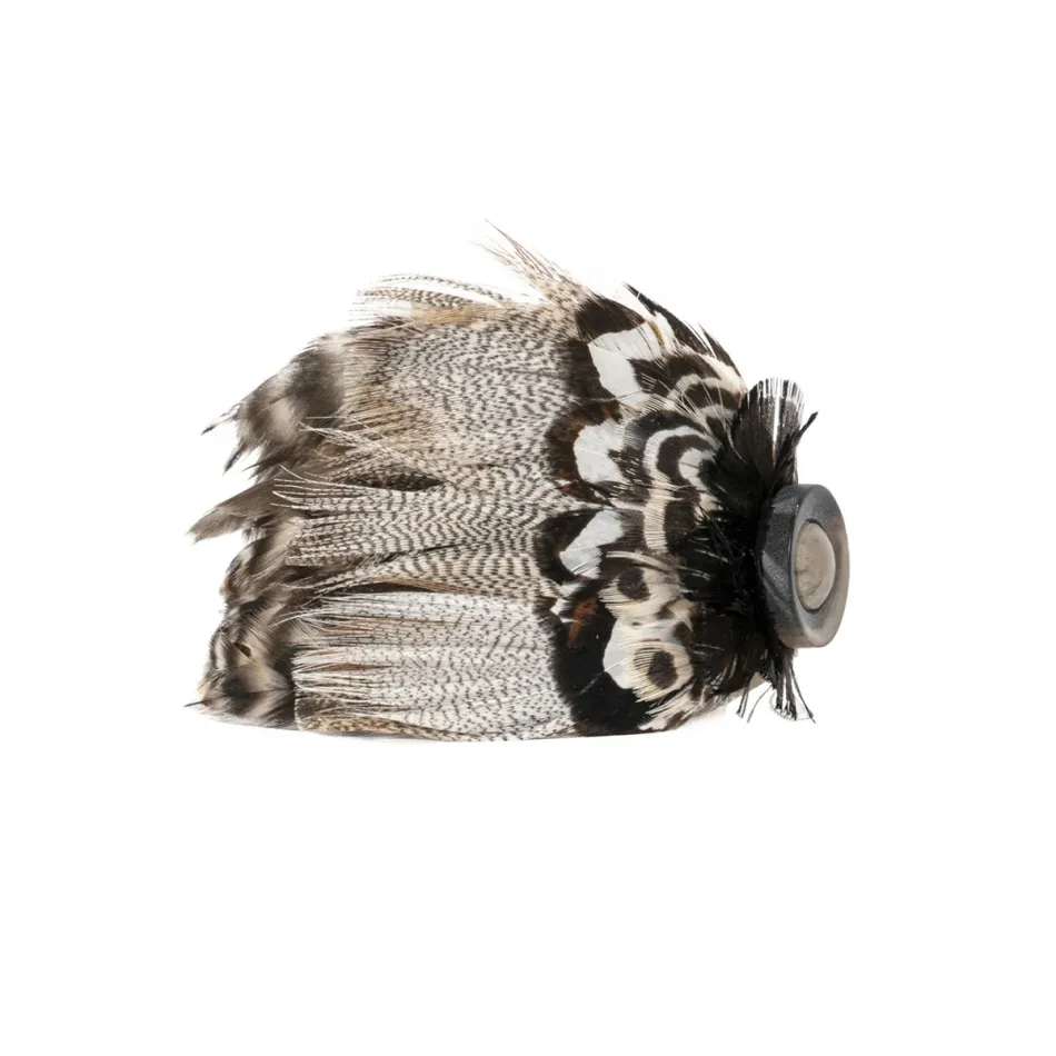 Feather Napkin Ring - Espresso