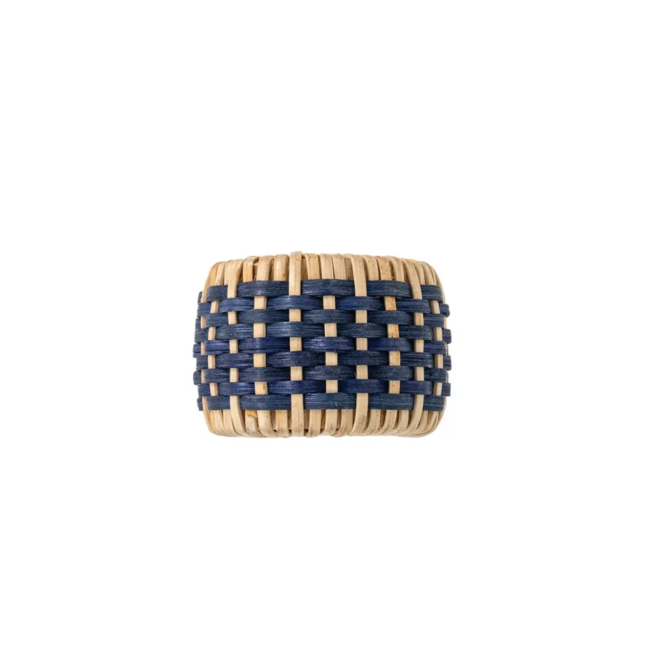 Veronica Beard x Juliska Woven Napkin Ring - Navy