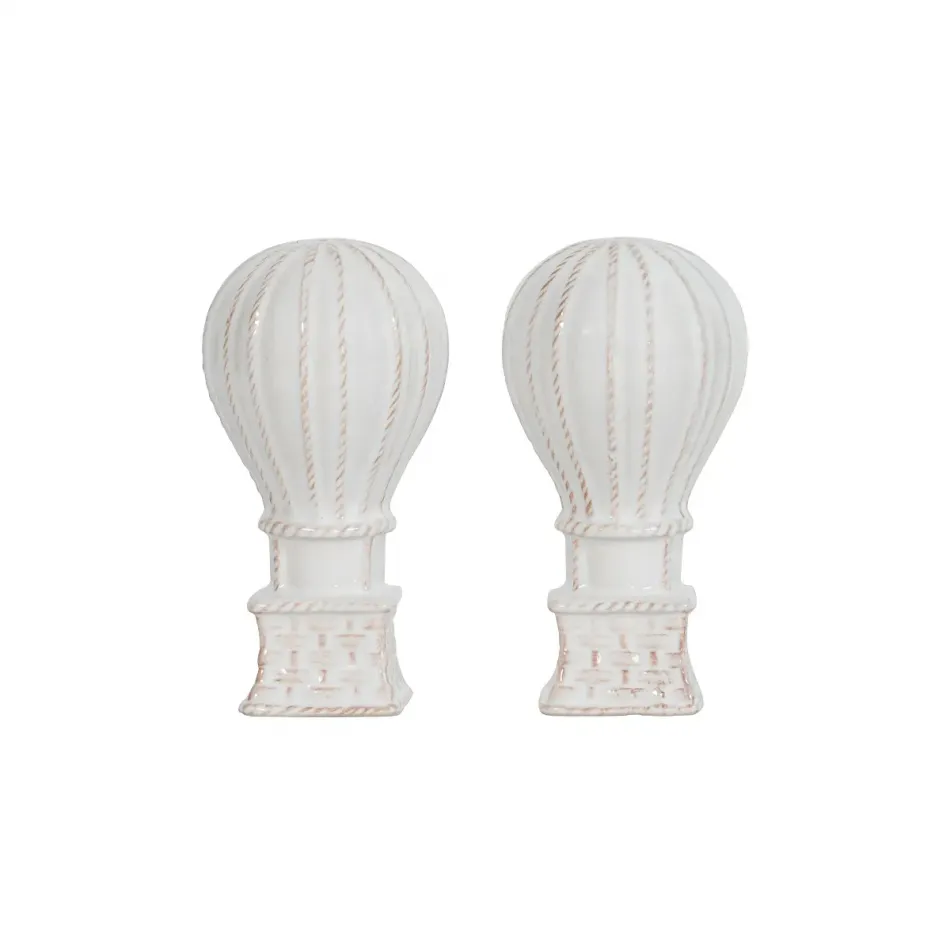 L'Amour Toujours Hot Air Balloon Salt & Pepper Set of 2