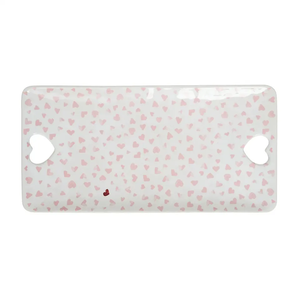 Love You More Pink Tray 16"