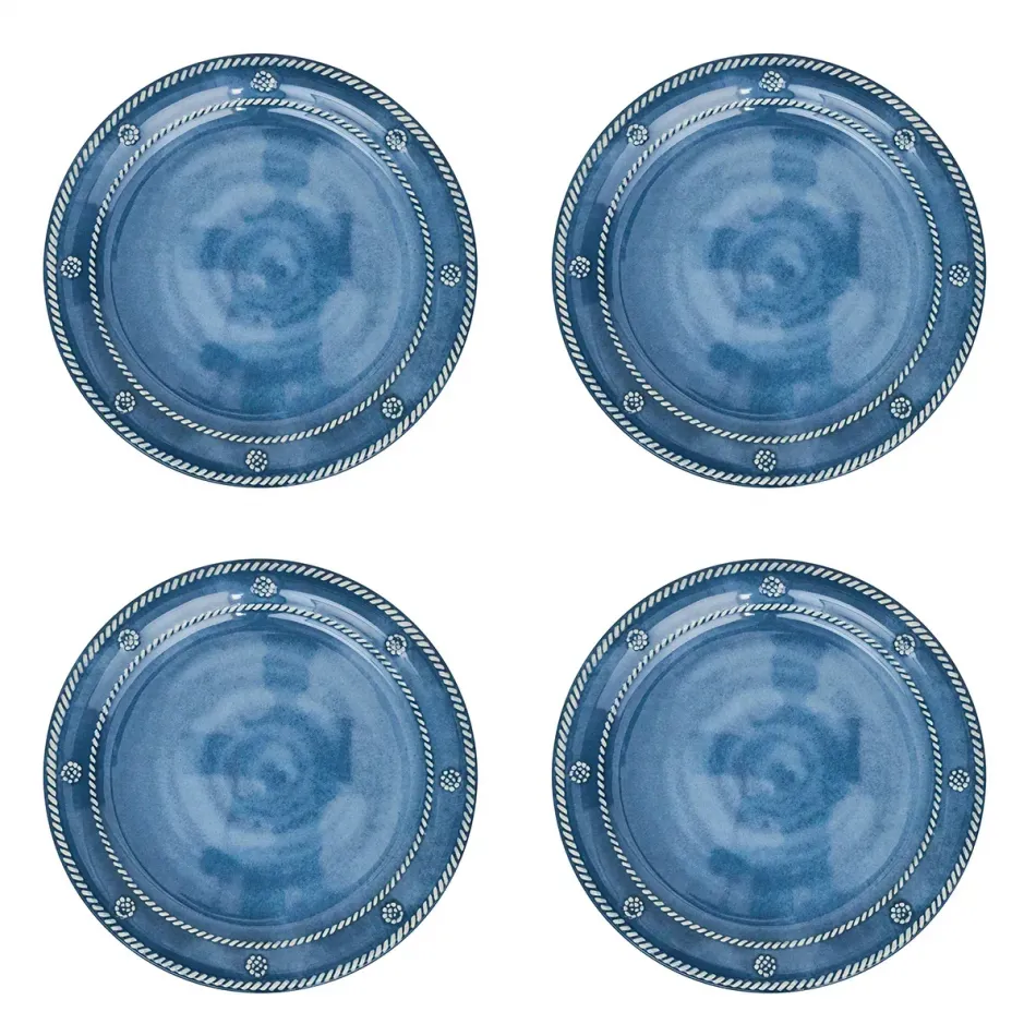 Berry & Thread Melamine Ocean Dessert/Salad Plate Set of 4